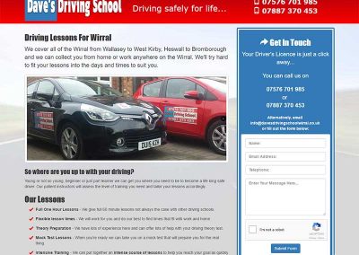 Dave’s Driving School Wirral