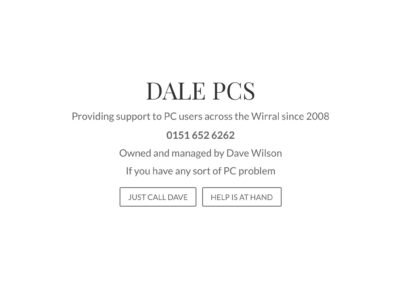 Dale PCs Re-design