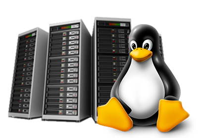 Linux hosting logo